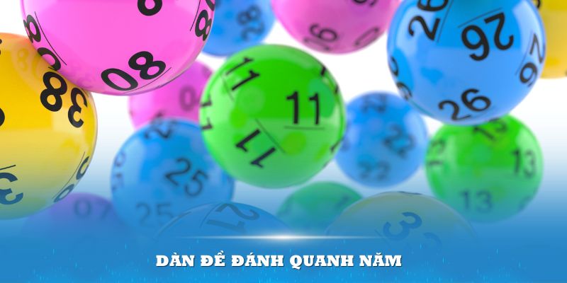 dàn đề 60 số đánh quanh năm